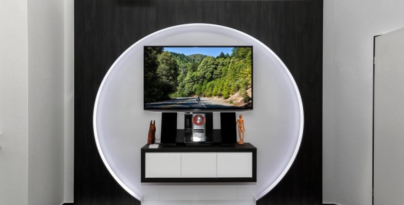 Tv Wand Aus Schreinerhand Fernsehwand Von Tv Wall Tv Wall By Luxframes Die Tv Wand Aus Schreinerhand